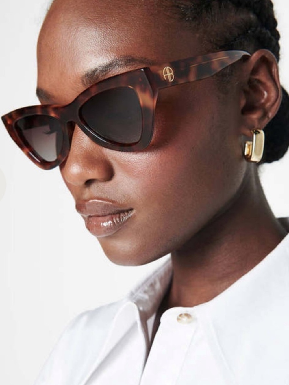 Anine Bing Verona Tortoise Sunglasses